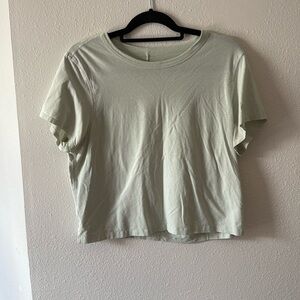 Lululemon plain green tee